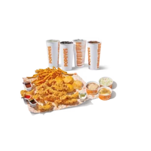 Popeyes 12 pc tenders group bundle
