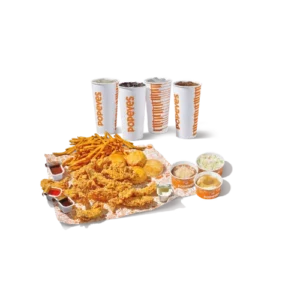 Popeyes Menu with Latest Prices | Updated August 2026 94 12pc tender group bundle