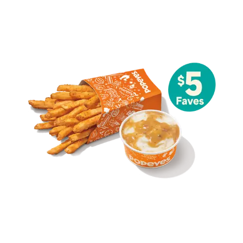 Popeyes Menu with Latest Prices | Updated August 2026 18 Popeyes $5 Faves menu 2 regular sides