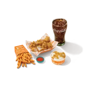 Popeyes Menu with Latest Prices | Updated August 2026 45 6Pc Boneless Wings Large Combo