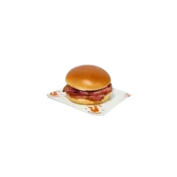 Popeyes Bacon Roll with Ketchup