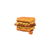 Popeyes Chicken & Waffle Sandwich