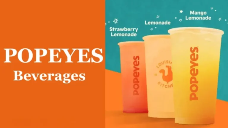 Popeyes Beverages