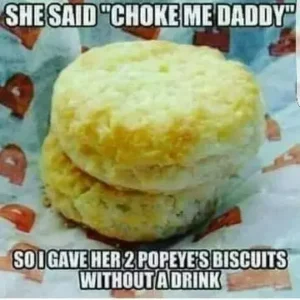 Top 10 Hilarious Popeyes Memes 2026 11 Popeyes Biscuit Choking Meme