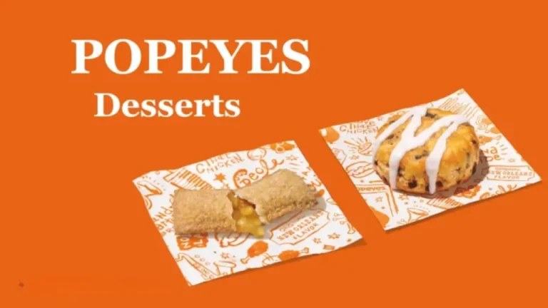 Popeyes Desserts