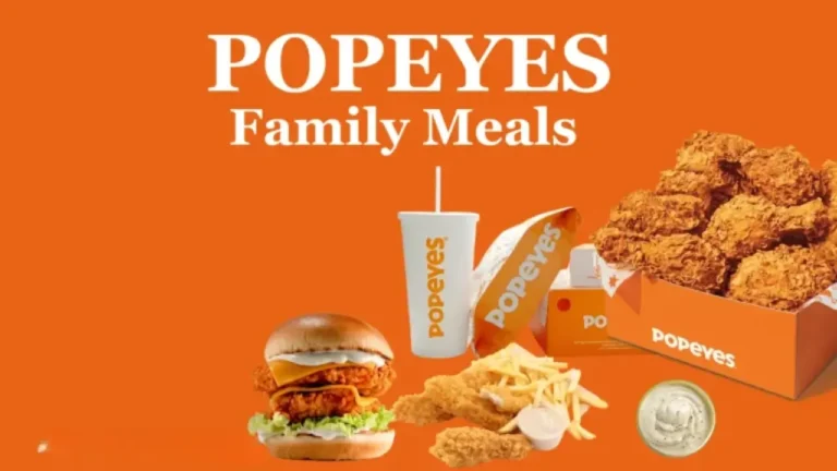 Popeyes Family Meal banner