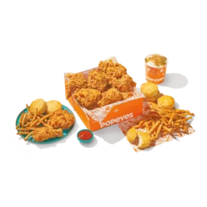Popeyes Menu with Latest Prices | Updated August 2026 67 12pc Popeyes signature chicken Family Meal