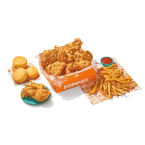 Popeyes Menu with Latest Prices | Updated August 2026 65 8pc Popeyes signature chicken Family Meal