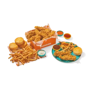 Popeyes Menu with Latest Prices | Updated August 2026 93 Popeyes 12pc tenders Family Meal