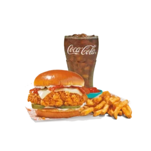 Popeyes Menu with Latest Prices | Updated August 2026 81 Popeyes Bacon and cheese chicken sandwich combo