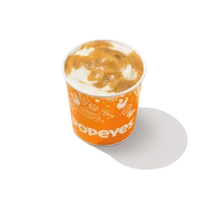 Popeyes Menu with Latest Prices | Updated August 2026 123 Popeyes large mashed potatoes and gravy